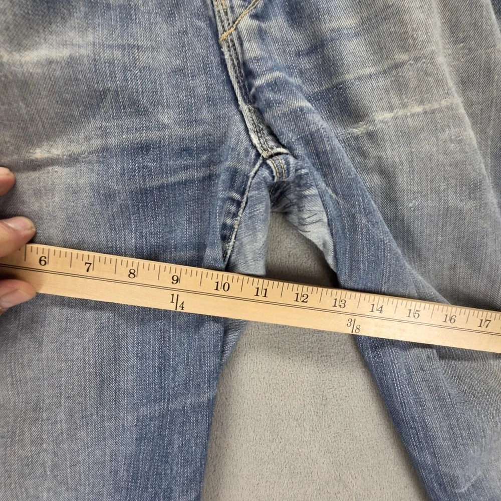 Vintage Levis Engineered Jeans Mens 30x32 Blue Twisted Flap Pockets Button Fly